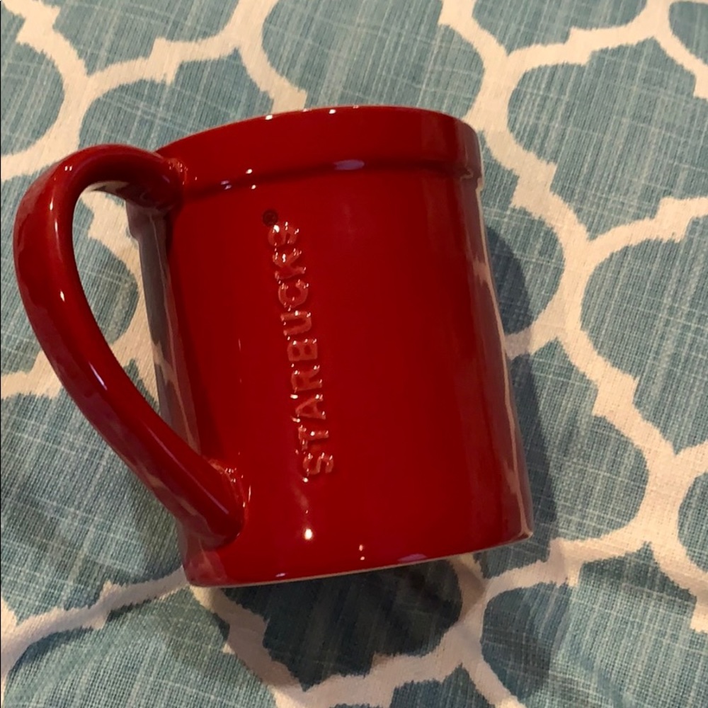 Starbucks embossed mug